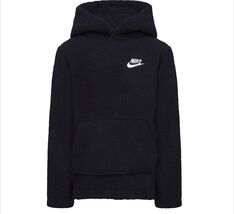 Nike Sportswear Kids Pullover Hooded Sherpa Jacket!!(7) - $26.59