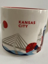 Starbucks Kansas City You Are Here YAH Series Coffee Tea Mug Cup 2014 14oz - £10.35 GBP