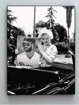 Framed Marilyn Monroe holding Philadelphia Phillies Bryce Harper faux si... - £15.33 GBP