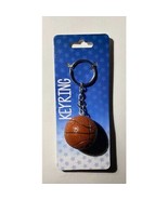 Basket Ball Poly-Resin Keychain - Show Your Sport Pride! - Basketball Ke... - £3.11 GBP