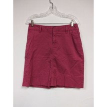Merona Pencil Skirt Size 2 Pink Modest Stretch Womens - £10.38 GBP