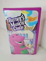 Barney&#39;s Musical Castle Live! VHS 2001 Video Tape Sing Along Songs Kids - £7.60 GBP