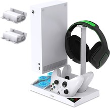 Fastsnail Cooling Fan Station For Xbox Series S - 1400Mah Rechargeable Battery - £41.55 GBP