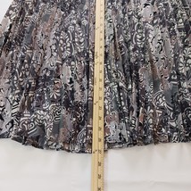Joanna Plus Women's Black & Gray Pleated Skirt Woman's Size 1X Measured Waist 36 image 10