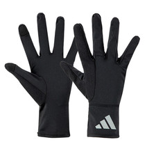 Adidas AeroReady Gloves Men&#39;s Touchscreen Sport Training Gloves Black NWT HT3904 - £28.63 GBP