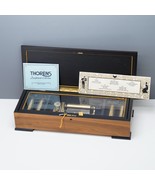 Thorens 50 Note Valve 20 Songs 5 Cylinder Interchangeable Music Box Swis... - $1,389.59