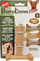 Bam-Bones plus T Bone - Bamboo Fiber &amp; Nylon, Durable Long Lasting Dog C... - £8.72 GBP