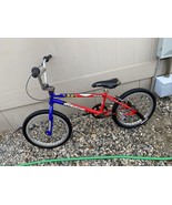 Old School  Robinson  BMX, Freestyle Bicycle, Red/blue Gt Redline Bmx Tires Vina - £941.17 GBP