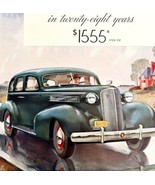 Cadillac Series 60 5 Pass Sedan 1937 Advertisement Automobilia Lithograp... - £31.38 GBP