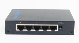 Linksys SE3005 5 Port Gigabit Ethernet Switch - Black/Blue  image 3