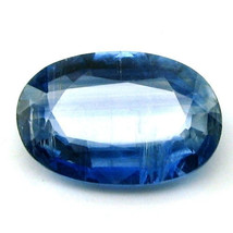 Certified 3.39Ct Natural Blue Nepal Kyanite Oval Faceted Gemstone - £18.57 GBP