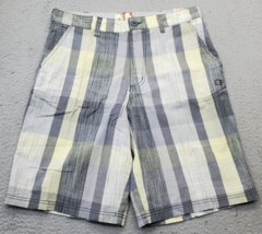 Ocean Pacific Op Golf Shorts Mens Size 36 Multi Plaid Regular Fit Slash ... - $33.35 CAD