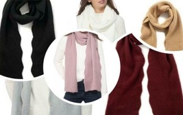 INC Women Chevron Knit Muffler Scarf Soft Cozy Winter Warm - £7.50 GBP