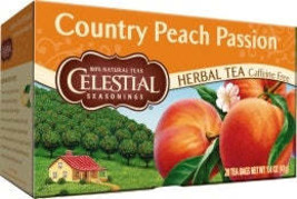 Celestial Seasonings Country Peach Passion Herbal Tea (6 Boxes) - £16.74 GBP