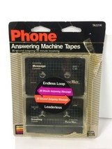 Vintage Phone Mate Answering Machine Tapes Cassette Gemini TA221K 1998 - $14.84
