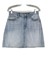 Madewell Rigid Denim A-Line Mini Skirt 28 New - £39.38 GBP