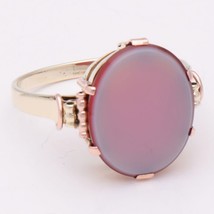 14 kt. Gold - Ring - Layers stone - £290.95 GBP