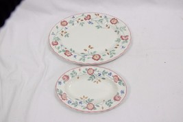 Churchill Briar Rose Staffordshire Oval Platters Set of 2 - £19.57 GBP