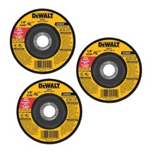 DEWALT DW4514 4-1/2-Inch by 1/4-Inch by 7/8-Inch Metal Grinding Wheel (3) - $21.99