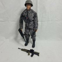 21st Century Hasbro GI Joe Custom Action Figure Urban Camo Jumpsuit Soldier 12&quot; - £33.46 GBP