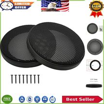 2-Pack 3&quot; Speaker Grill Guards - ABS Plastic Frame with Metal Mesh Design - $350.61 MXN