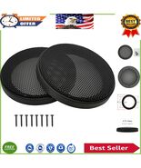 2-Pack 3&quot; Speaker Grill Guards - ABS Plastic Frame with Metal Mesh Design - $350.61 MXN