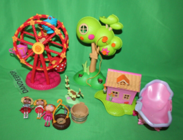 Lalaloopsy Sew Magical Sew Cute Tree House Ferris Wheel Dolls MGA Toys - £27.65 GBP