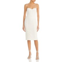 Bardot Women&#39;s Charley Lace Bustier Midi Dress White B4HP $149 - $23.95+