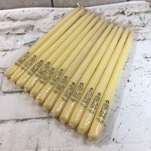 Lenox 15” Taper Candles Lot Of 12 Off White NIP NOS Vintage - $24.74