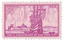 1953 U.S. #1027 3¢ New York City Postage Stamps | (15) Unused - £4.54 GBP