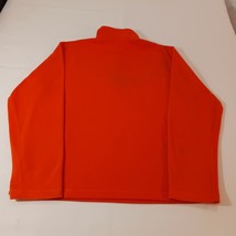 Land's End Men's Orange 1/4 Zip Pullover Performance Long Sleeve Sweatshirt M image 15