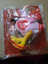 Ty Beanie Baby Oasis Tiger # 28 &amp; Flamingo #29 Mcdonalds 30 Years Of Hap... - £6.20 GBP
