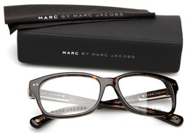 New Marc Jacobs Mj 324 086 Tortoise Eyeglasses Glasses Frame 53-16-140mm Italy - £110.01 GBP