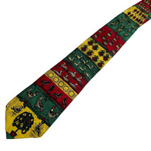 Vintage 12 Days Of Christmas Neck Tie 1995 Ralph Marlin &amp; Co - £11.35 GBP