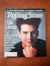 Rolling Stone Magazine June 19, 1986 - Tom Cruise - Bryan Adams - Sting - U2 - £5.18 GBP