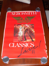 Vintage Aerosmith Classics Live II Promotional Store Poster - $727.66 MXN