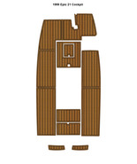 1999 Epic 21 Cockpit Boat EVA Teak Deck Faux Foam Floor Mat Pad Self Adh... - $1,092.79 CAD