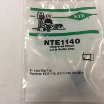 (1) NTE NTE1140 Integrated Circuit Audio Power Amplifier - $10.99