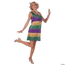 Flapper Costume Women Roaring 20&#39;s Gatsby Mardi Gras Halloween Cosplay FM67988 - £57.66 GBP