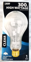 Feit Electric 300m 300 Watt Clear Incandescent Light Bulb,No 300M - $11.88