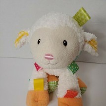 Mary Meyer Taggies Sherbet Lamb 9&quot; Plush Stuffed Animal Baby EUC  - £10.82 GBP