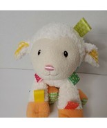 Mary Meyer Taggies Sherbet Lamb 9&quot; Plush Stuffed Animal Baby EUC  - $18.95 CAD