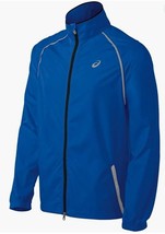 Asics Men&#39;s Spry Jacket, New with tag-Blue,Small - £62.29 GBP