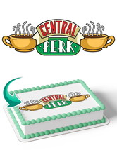 Central Perk Friends Edible Image Cake Topper Personalized Birthday Shee... - €12,92 EUR