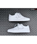 Vans Mens Off The Wall 508731 ALL White Casual Skateboard Shoes Sneakers... - £36.59 GBP