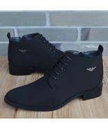 Fashion Business Casual Leather Shoes Men&#39;s Pointed Toe Short  Martin Boots - £43.47 GBP+