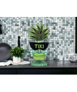 SANDY Barefoot Pineapple Tropical Table Top Accent, Tiki Bar Décor, Beac... - £54.29 GBP