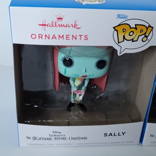 Hallmark FUNKO POP Disney Nightmare Before Christmas Jack & Sally Ornament set Item image 2