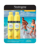 Neutrogena Beach Defense Sunscreen Spray Broad Spectrum SPF 60+ 8.5 oz 2... - $44.54