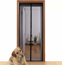 Magnetic Screen Fits Door Up to 36&quot; x 98&quot; MAX, Full Frame Velrco - £39.87 GBP